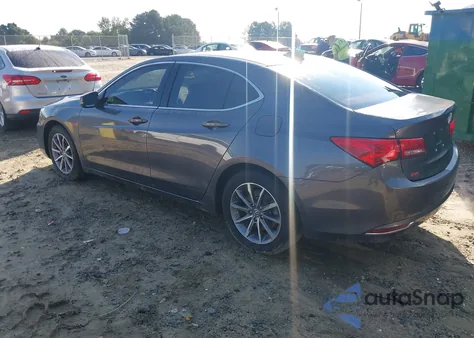 2020 Acura Tlx из США, поврежденный, VIN 19UUB1F3XLA002504